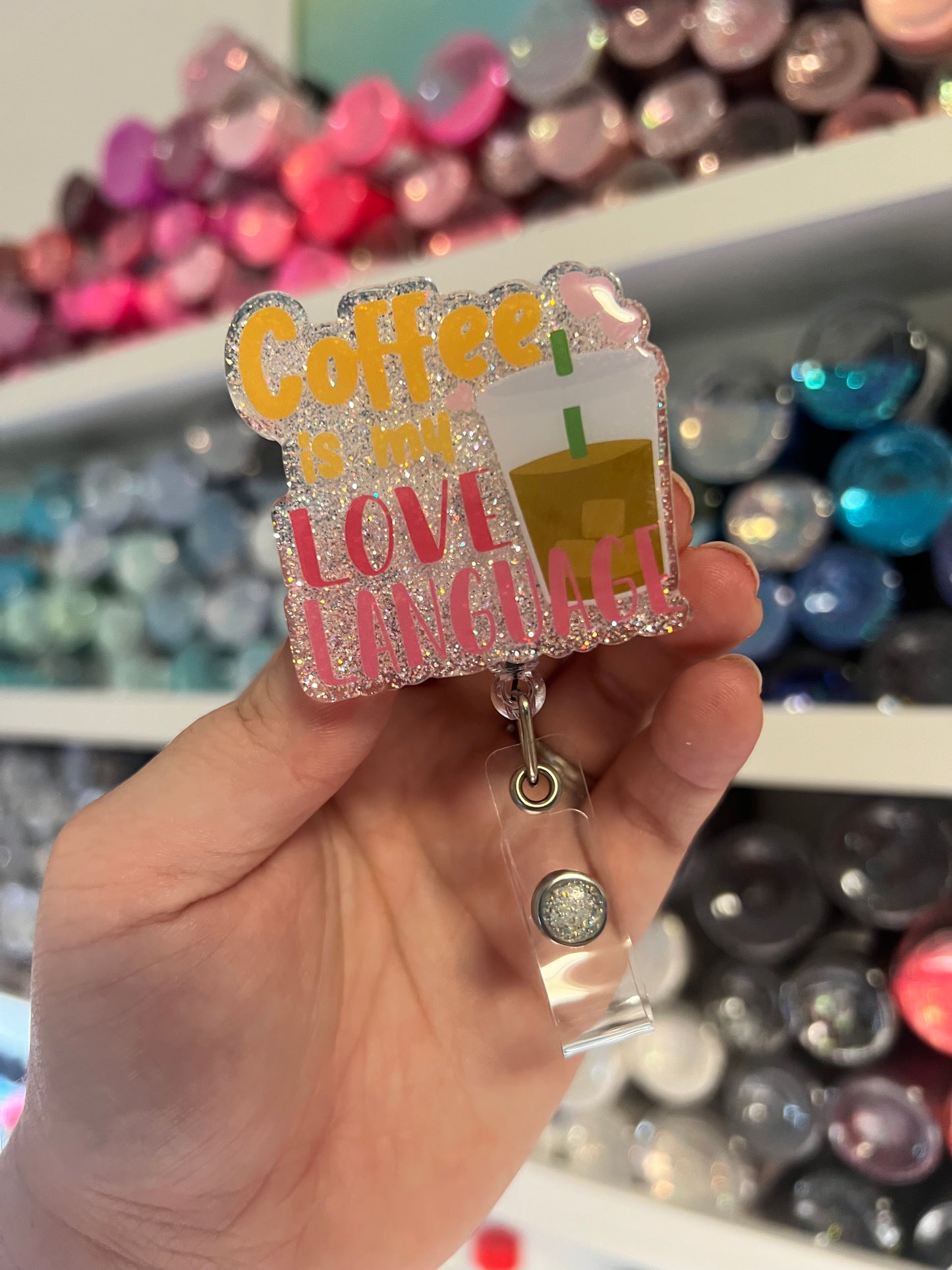 Coffee is my Love Language Badge Reel