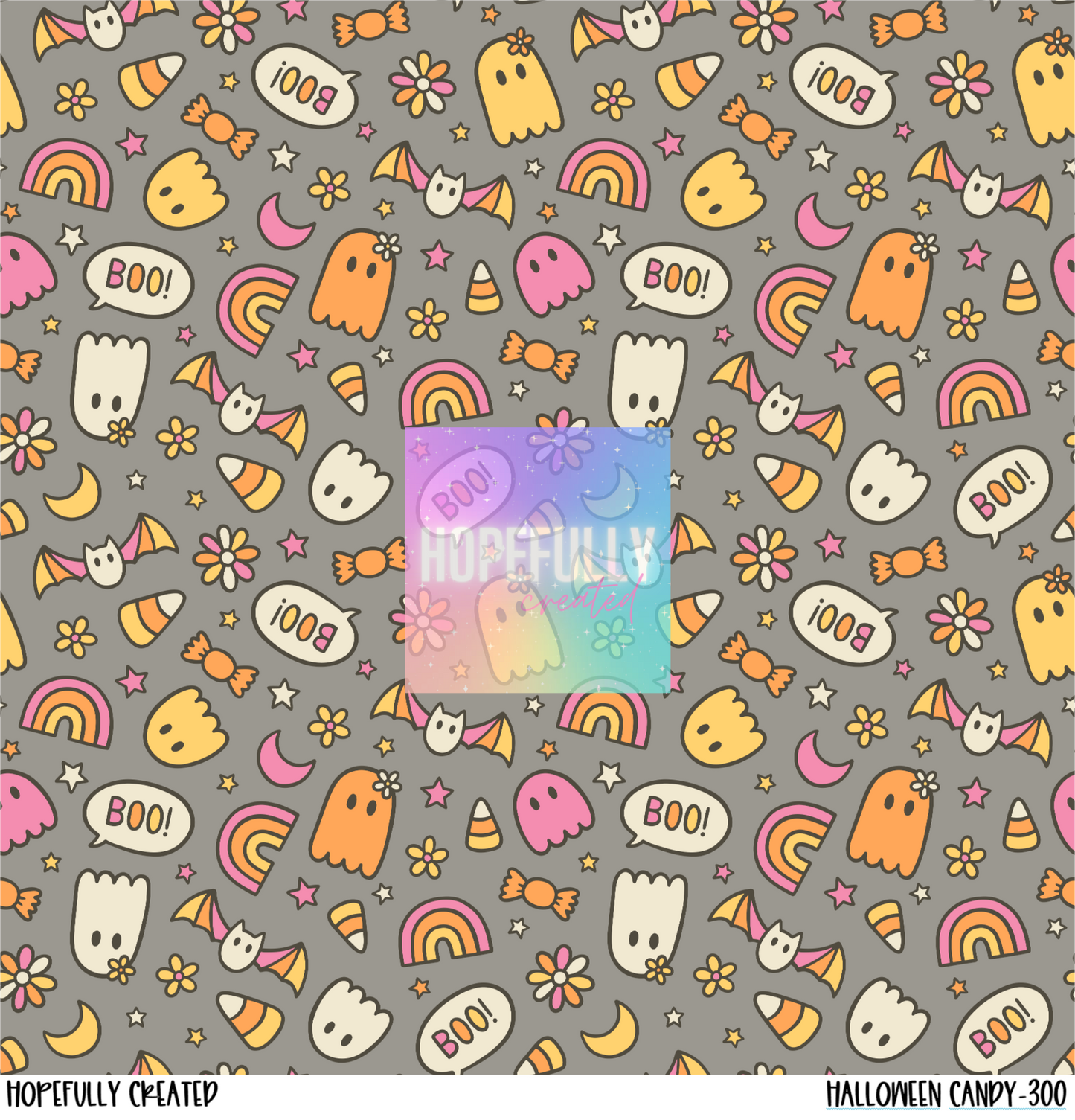 Halloween Candy 12x12 - 300