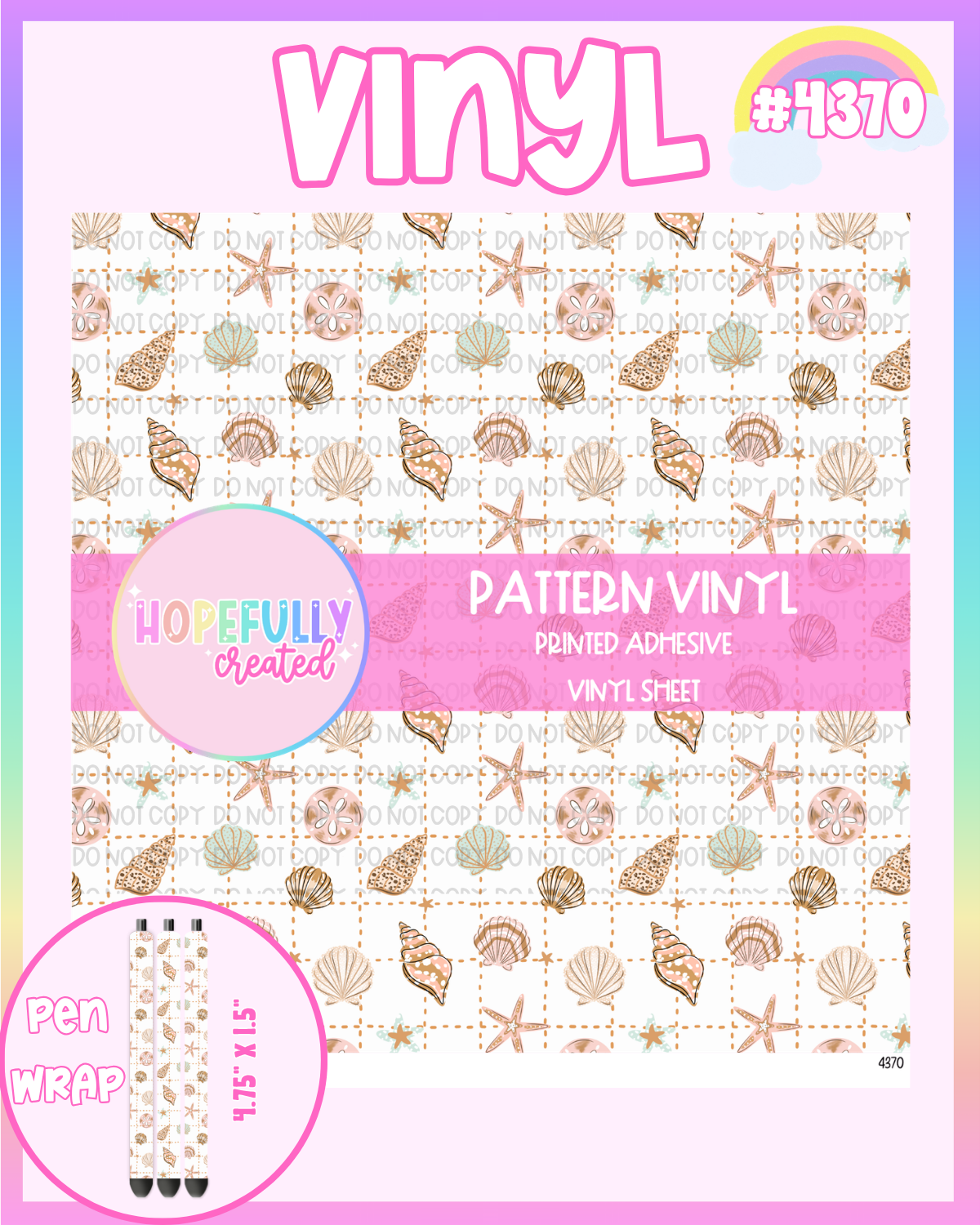 SeaShell Vinyl Collection - 4370