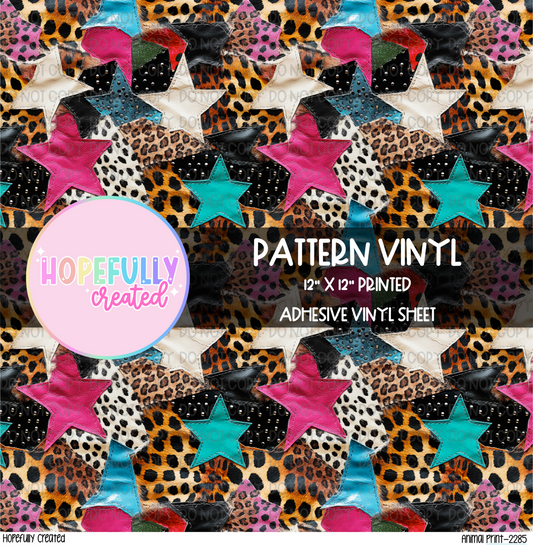 Animal Print Vinyl Collection- 2285