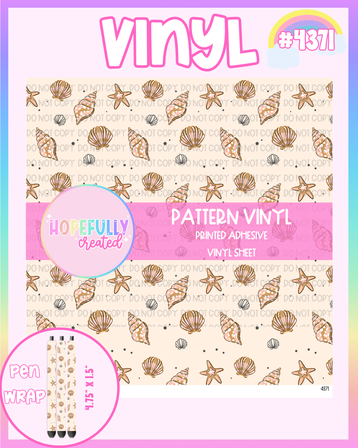 SeaShell Vinyl Collection - 4371