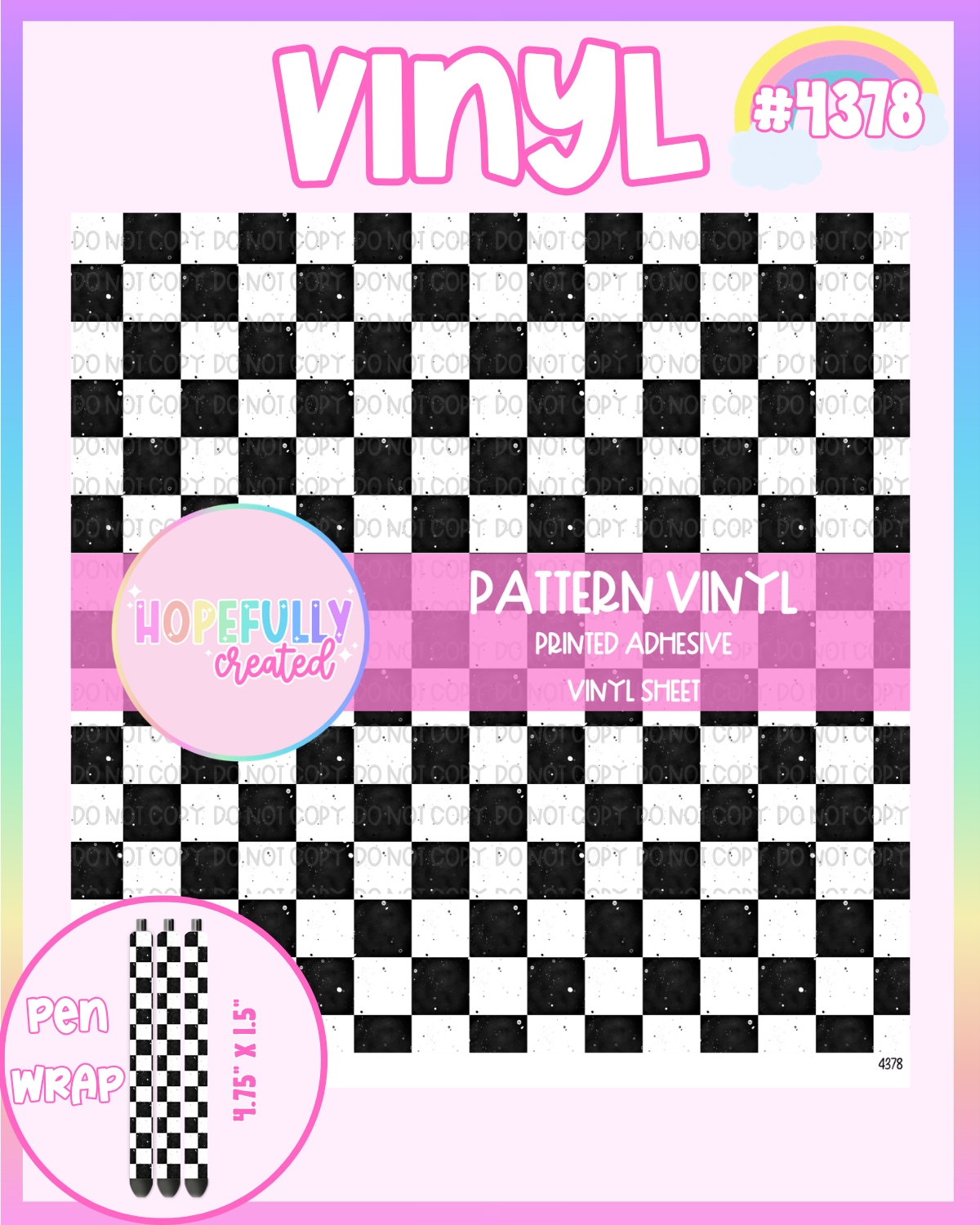 Checker Vinyl Collection - 4378