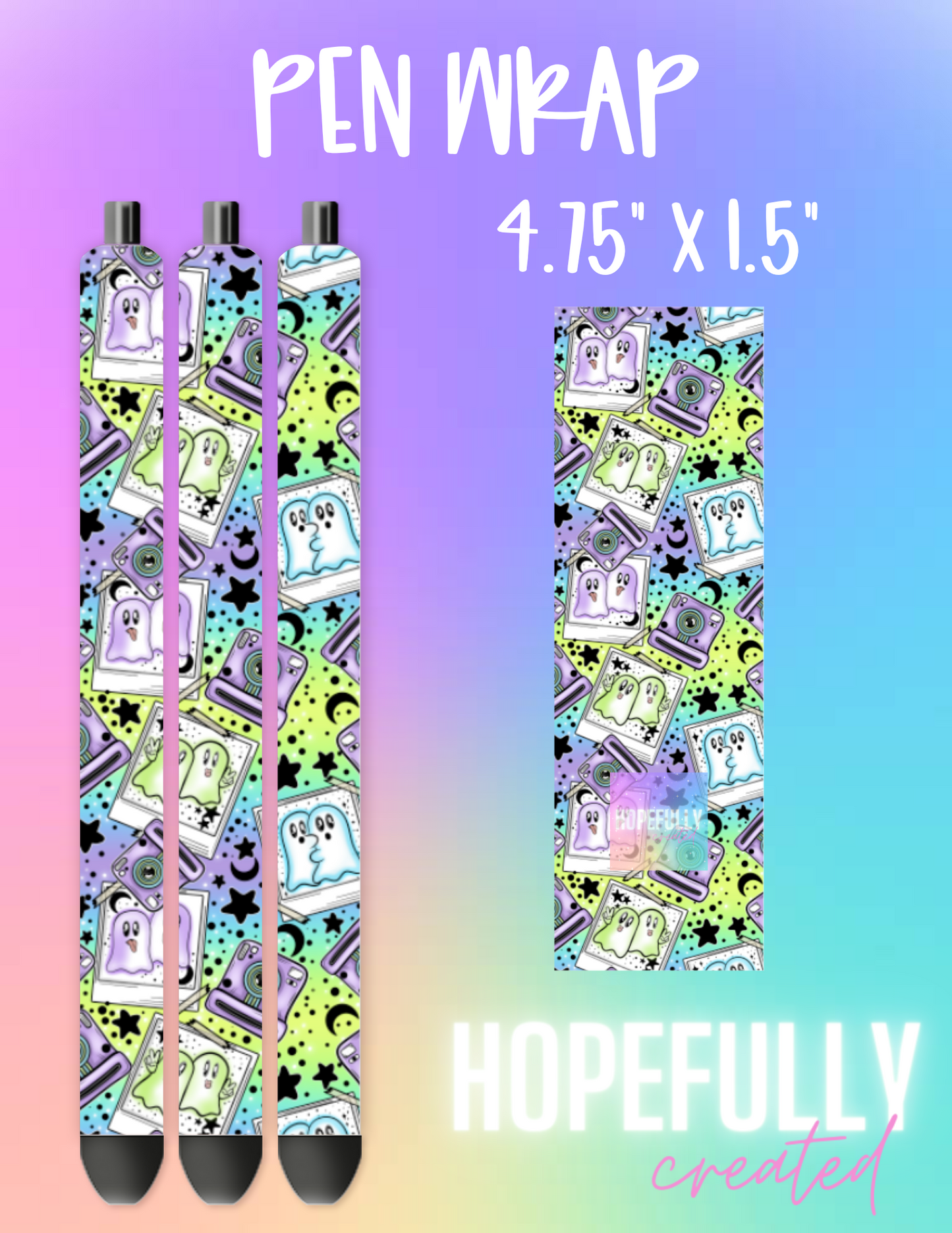 Ghost Besties Pen Wrap-375