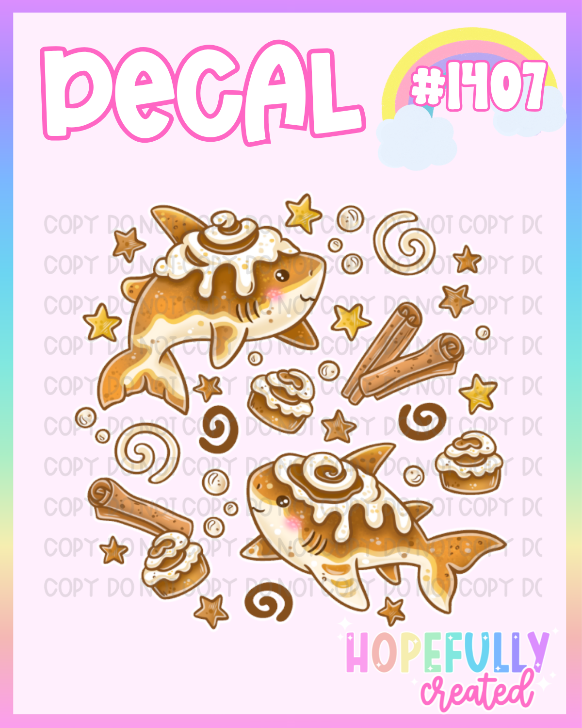 Sharks Decal-1407