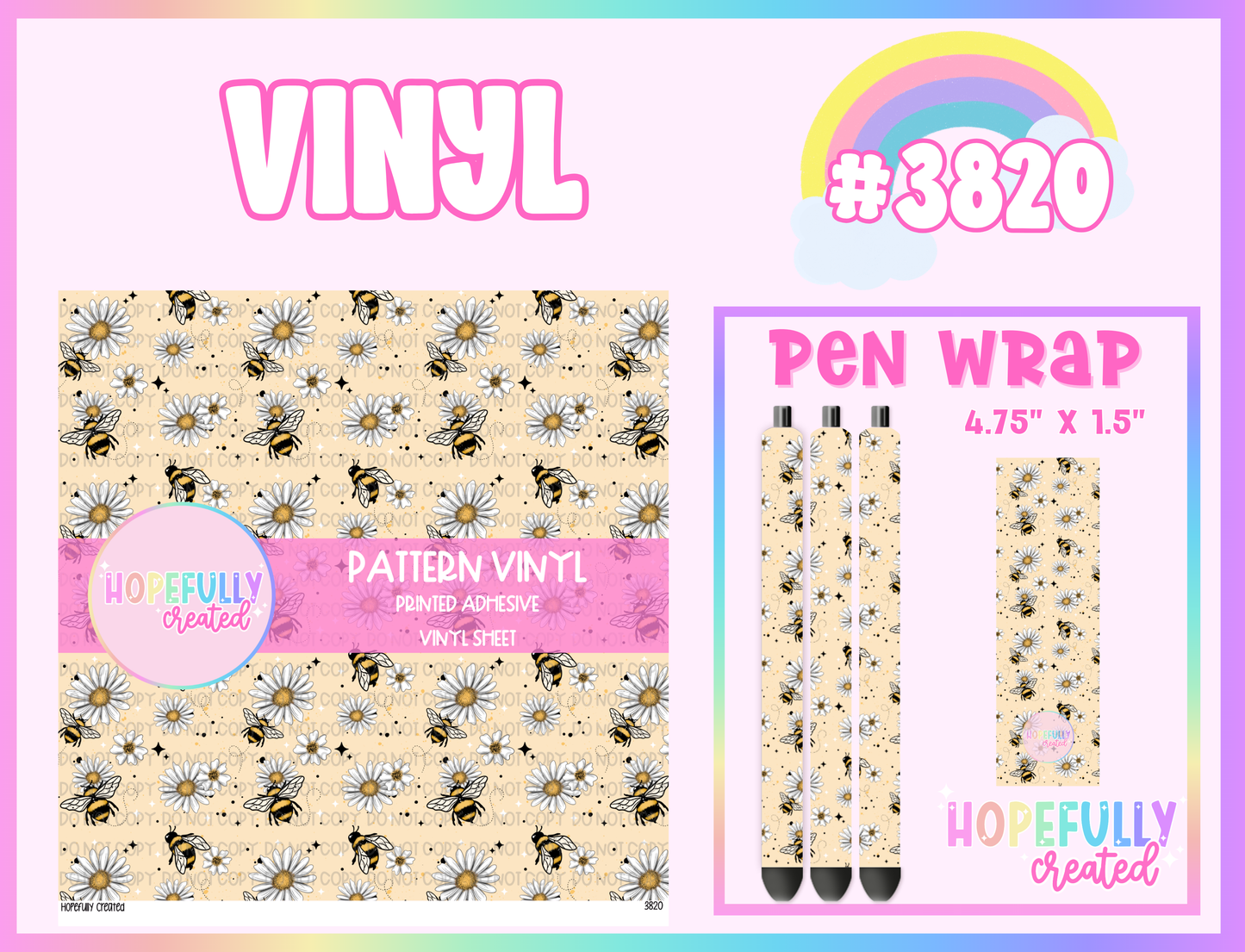 Floral Vinyl Collection - 3820