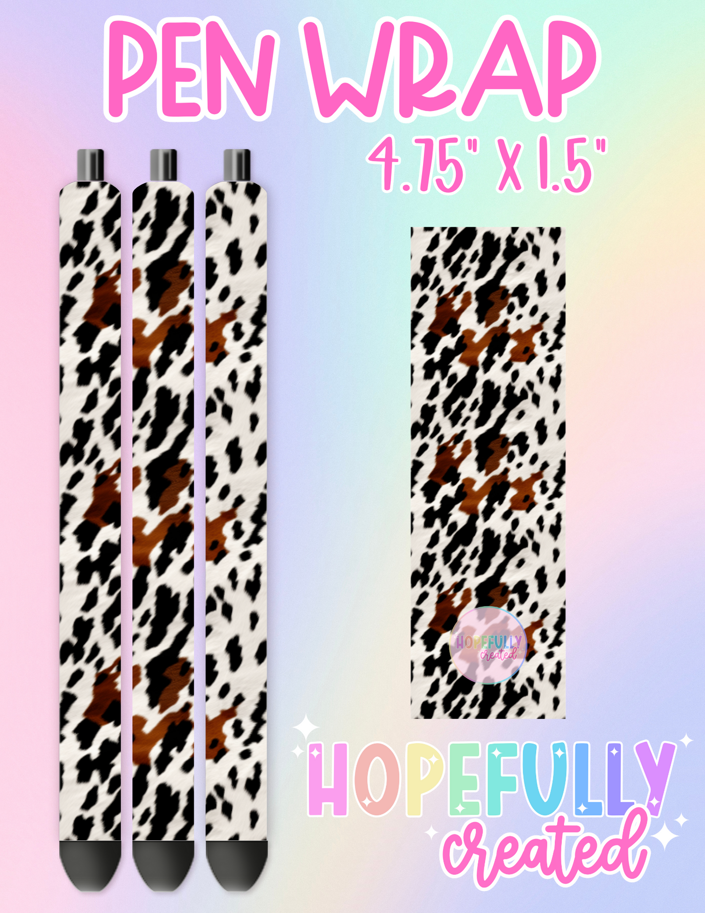 Animal Print Pen Wrap-2408