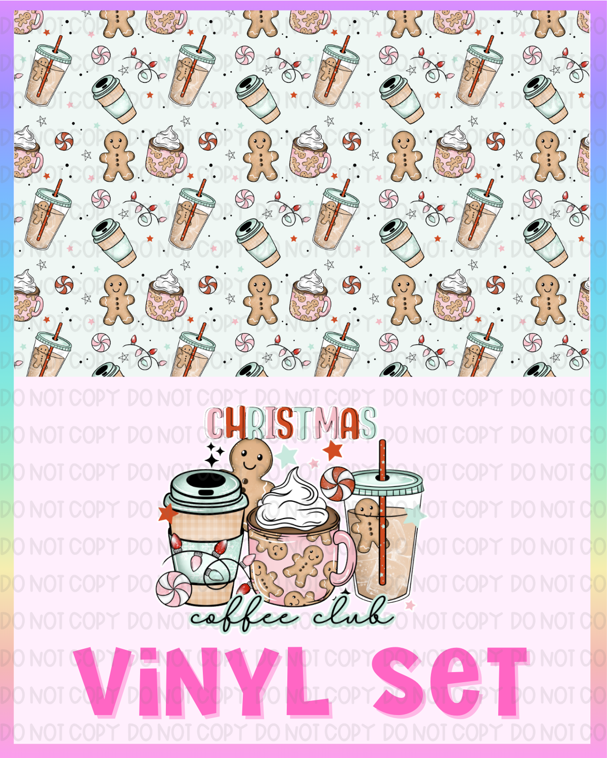 Christmas Coffee Club Vinyl Set