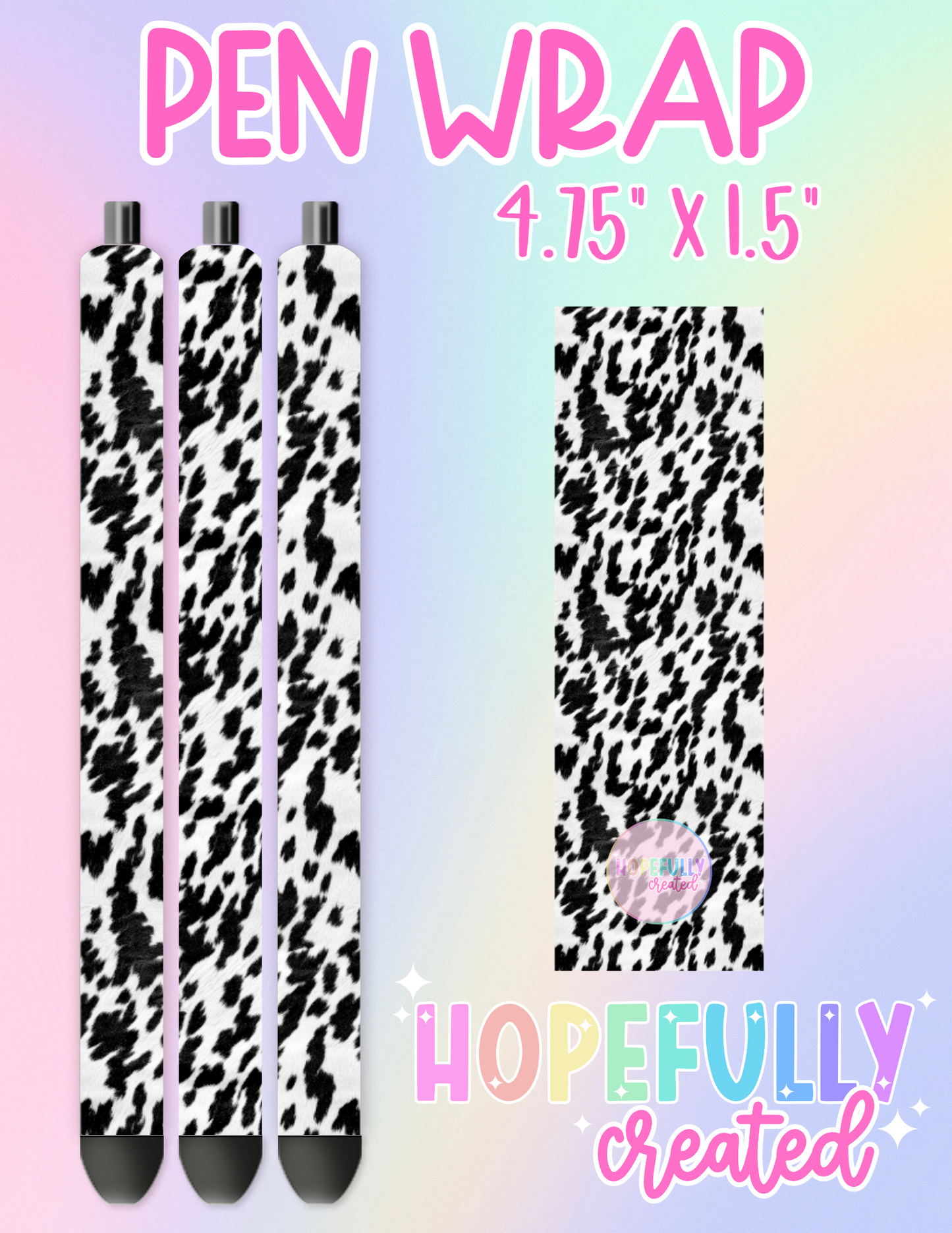 Animal Print Pen Wrap-2409
