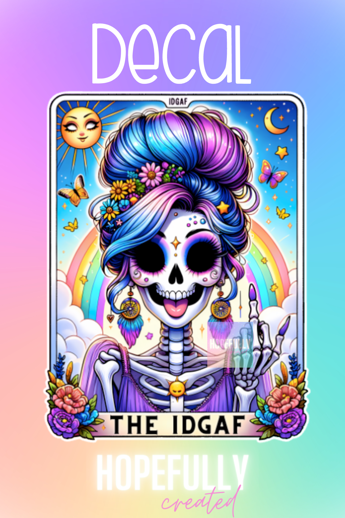 The IDGAF Decal-156