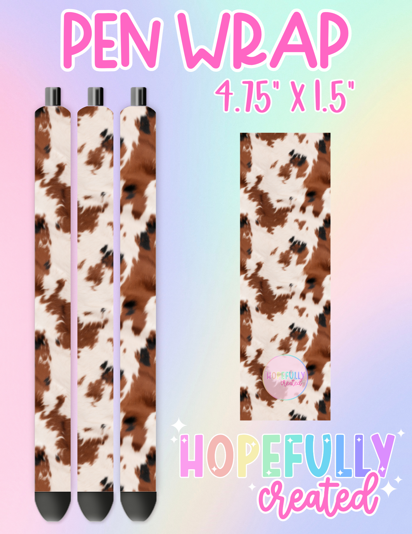 Animal Print Pen Wrap-2411