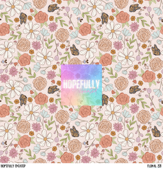 Floral Vinyl Collection - 921