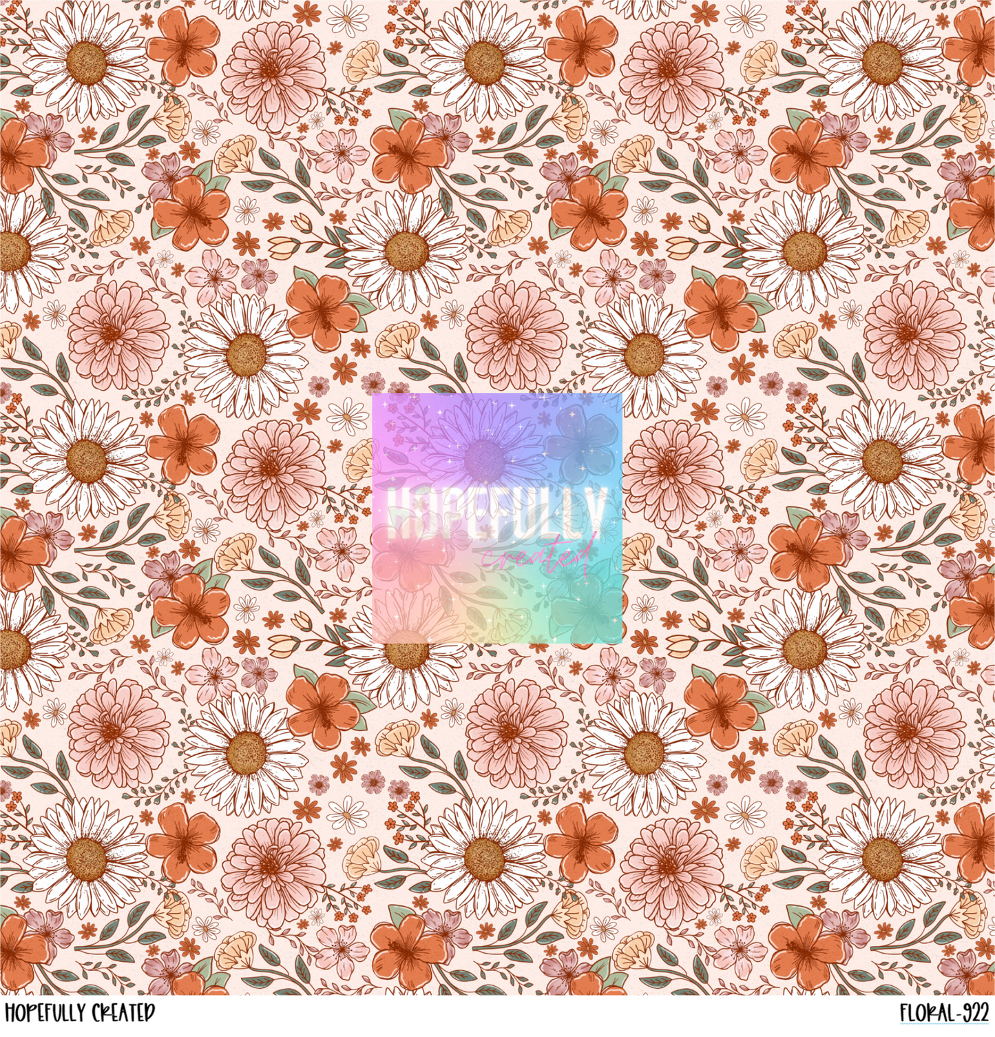 Floral 12x12 - 922