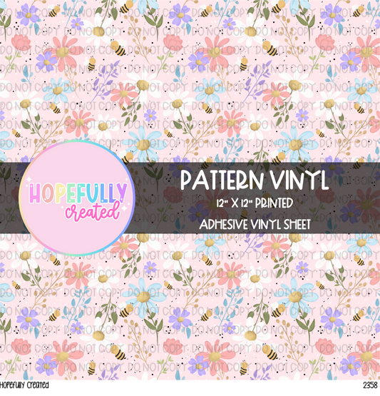 Floral Vinyl Collection - 2358