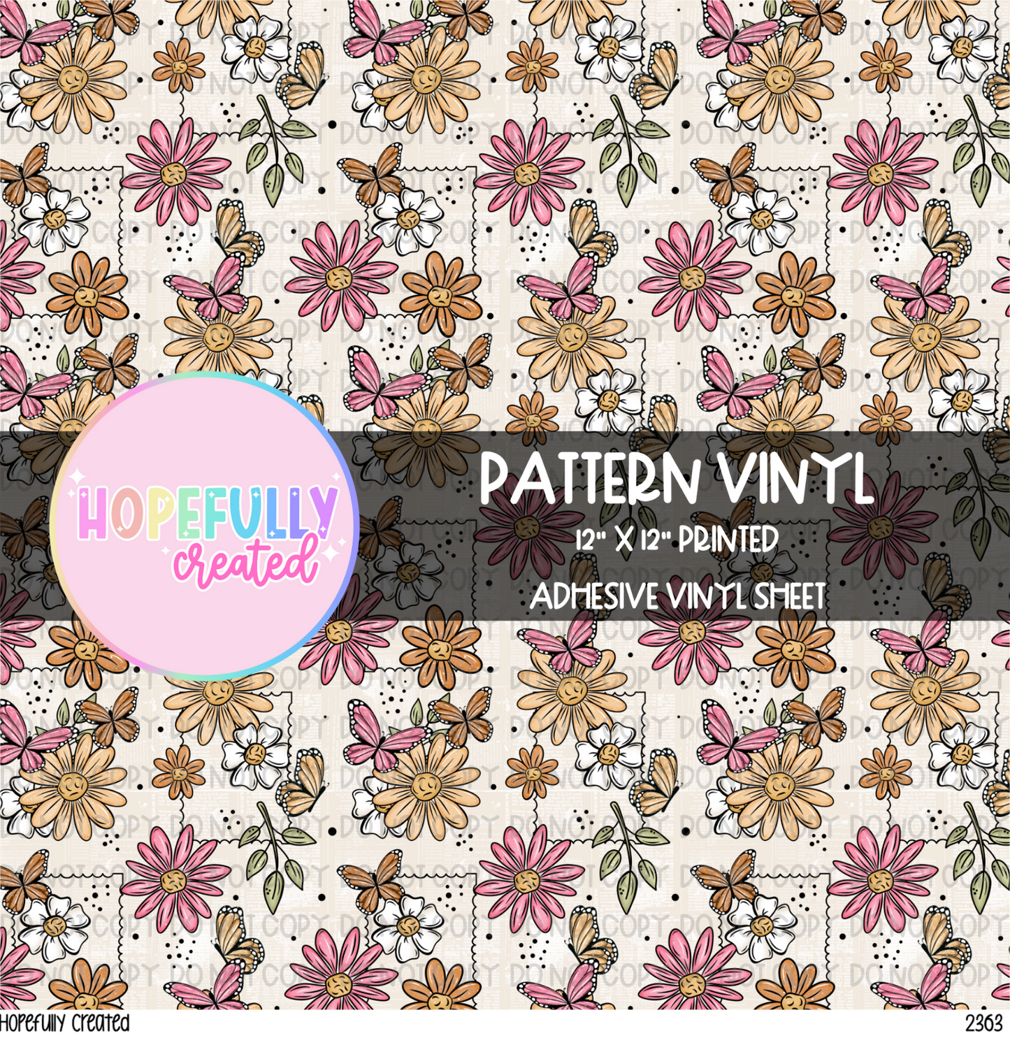 Floral 12x12 - 2363