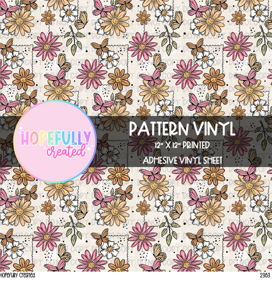 Floral Vinyl Collection- 2363