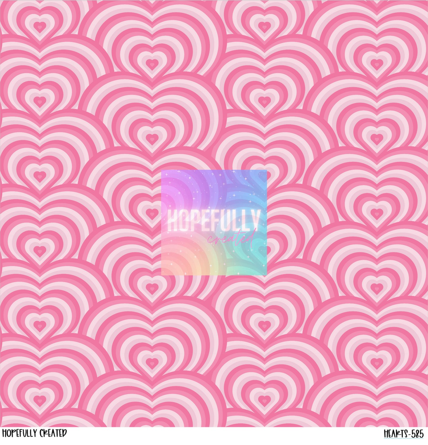 Hearts 12x12 - 585