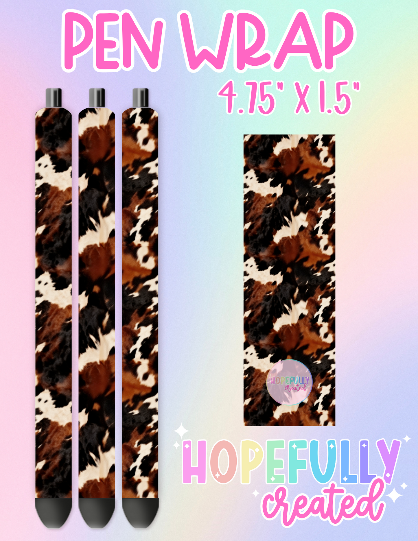 Animal Print Pen Wrap-2414