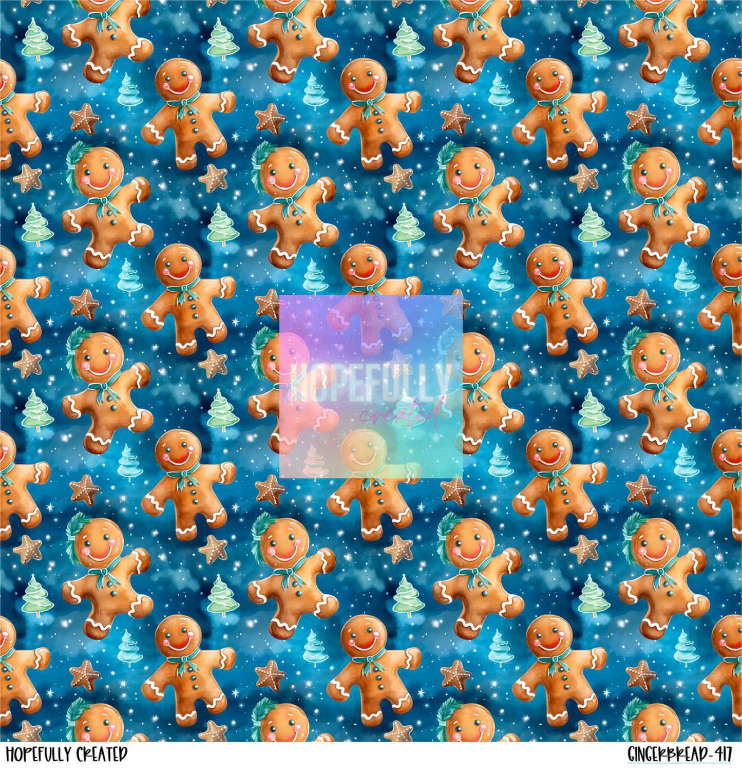 Gingerbread 12x12 - 417