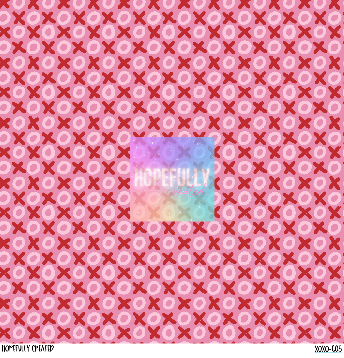 XOXO 12x12 - 605
