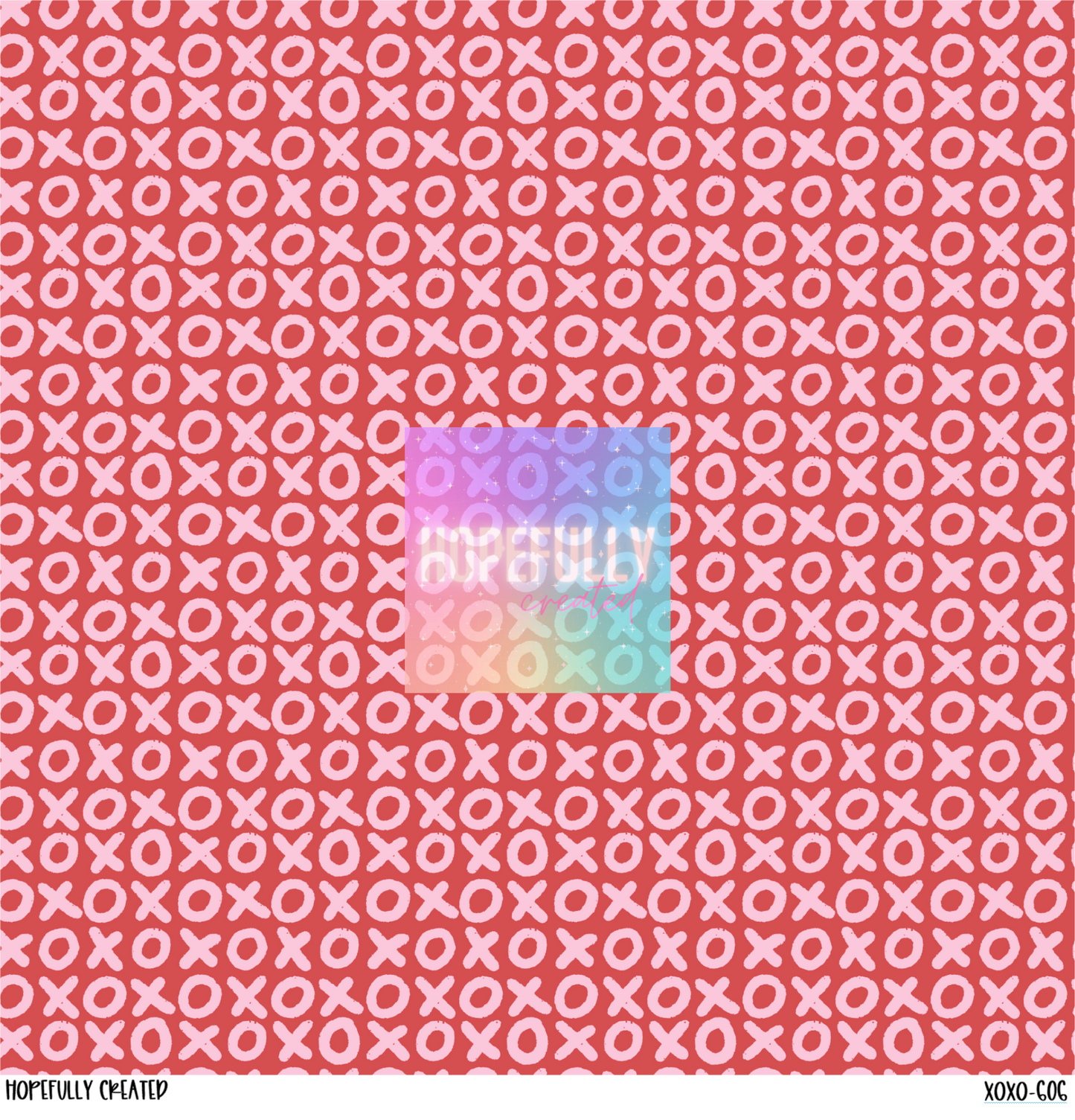 XOXO 12x12 - 606
