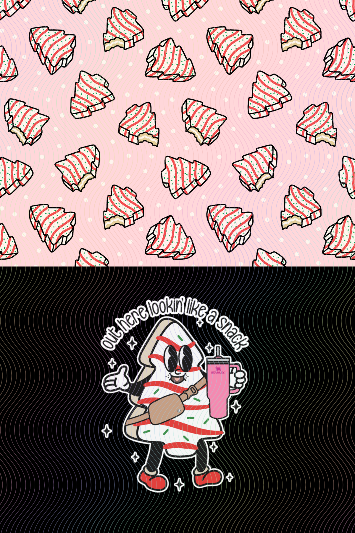 Christmas Tree Cakes Vinyl Set