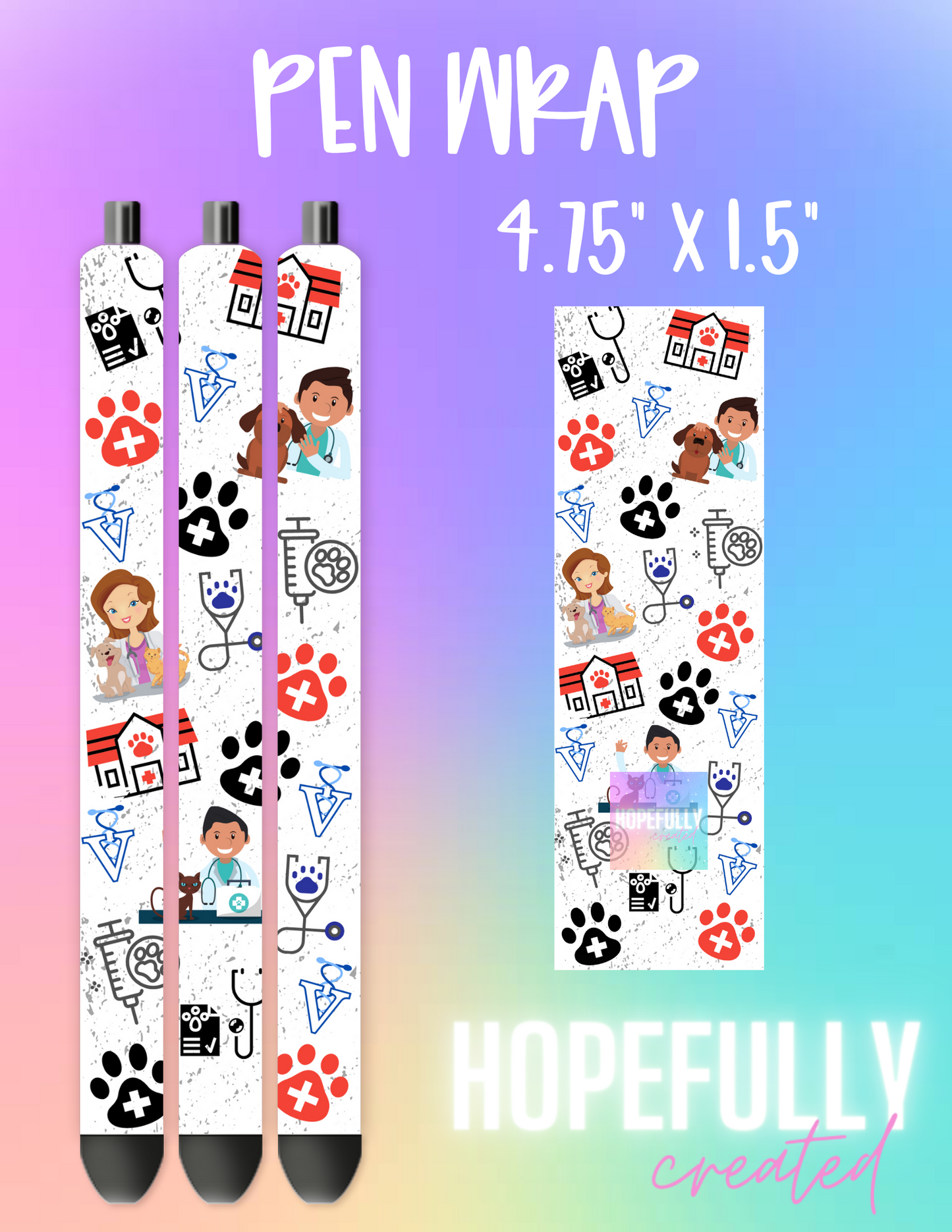 Veterinarian Pen Wrap-488