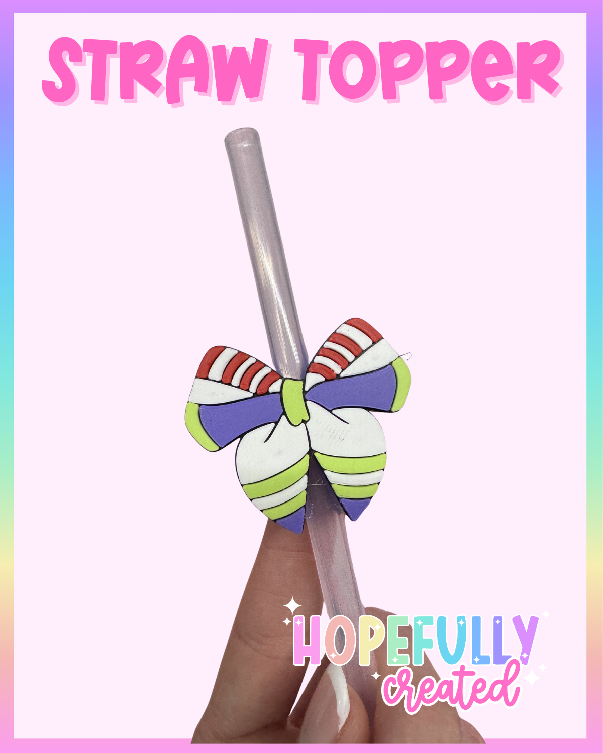 Space Ranger Straw Topper