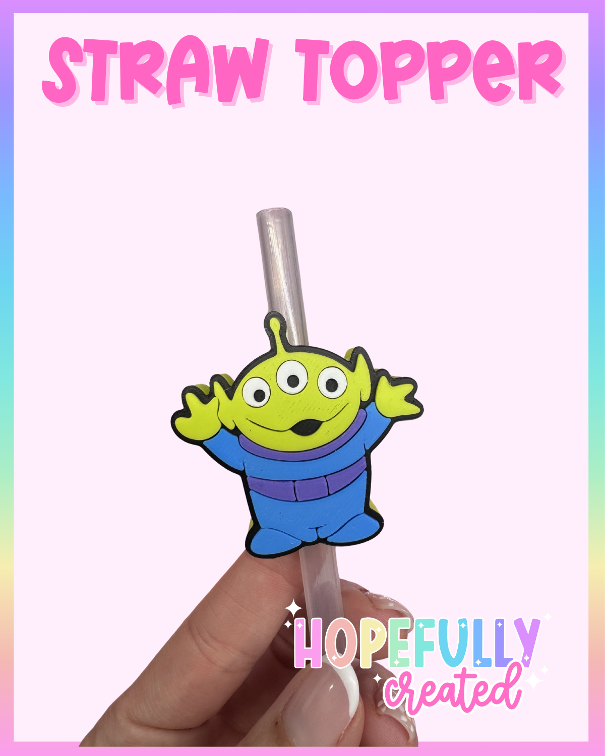 Alien Straw Topper