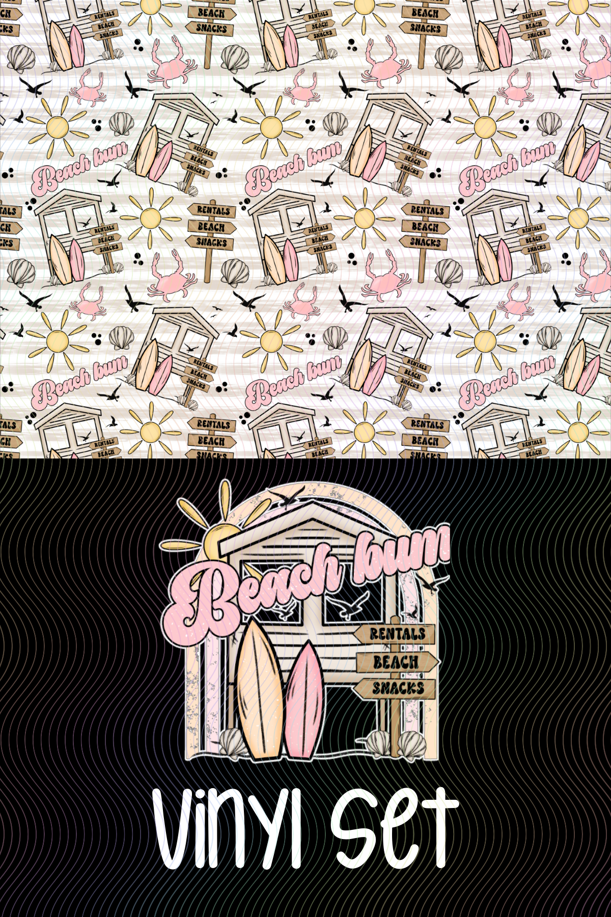 Beach Bum Vinyl Set