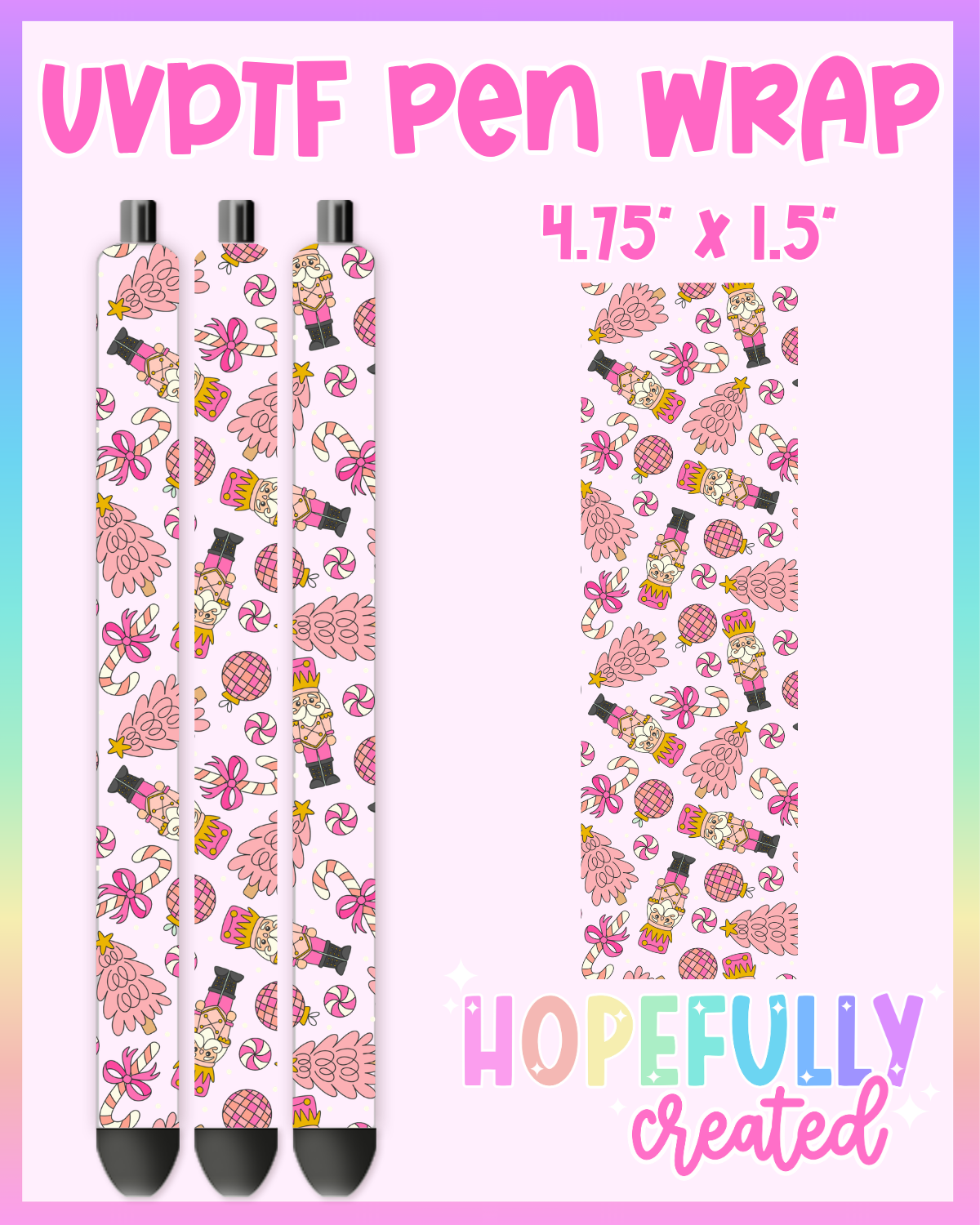 Nutcracker (Light) UVDTF Pen Wrap