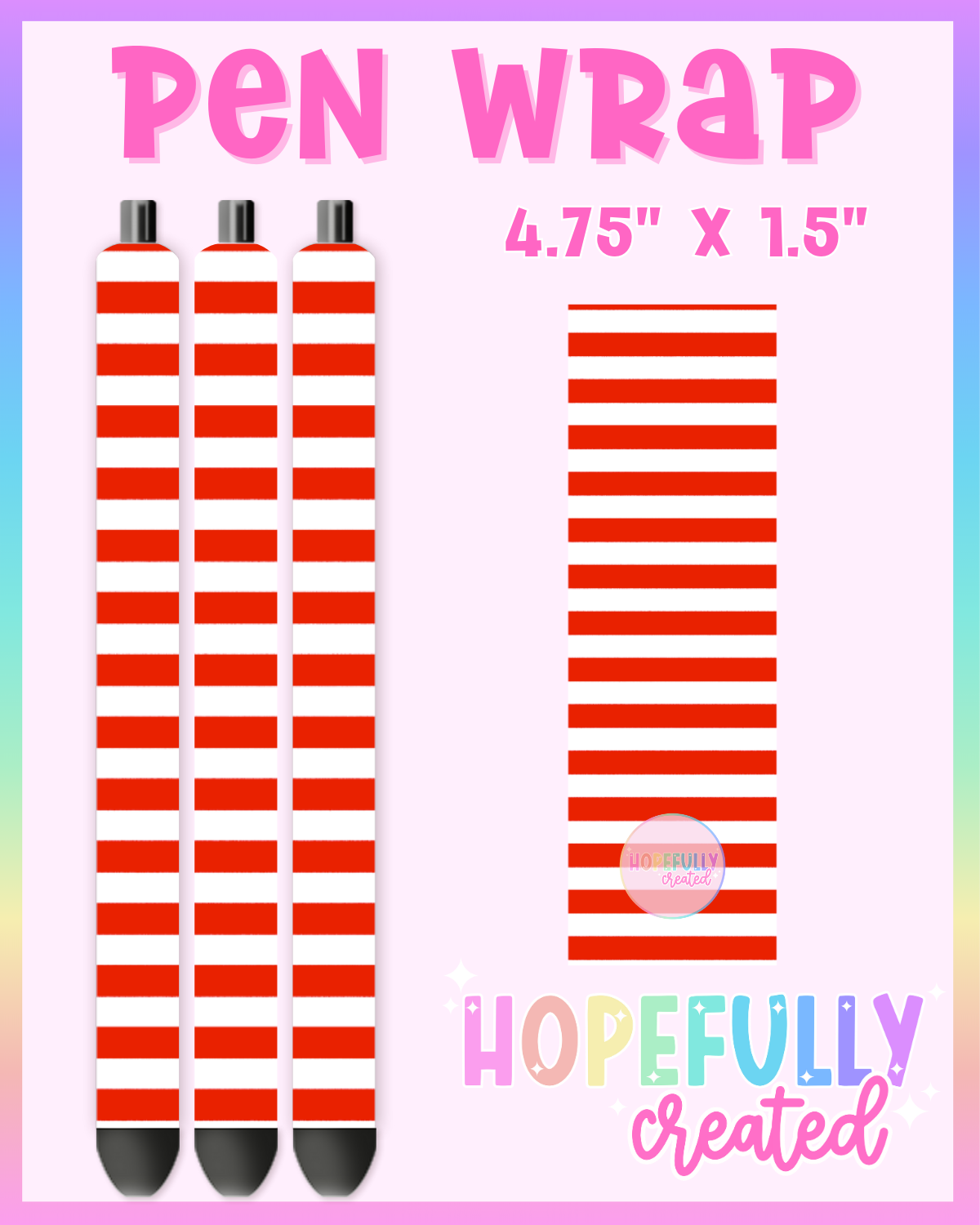 Circus Stripes Vinyl Collection - 3643