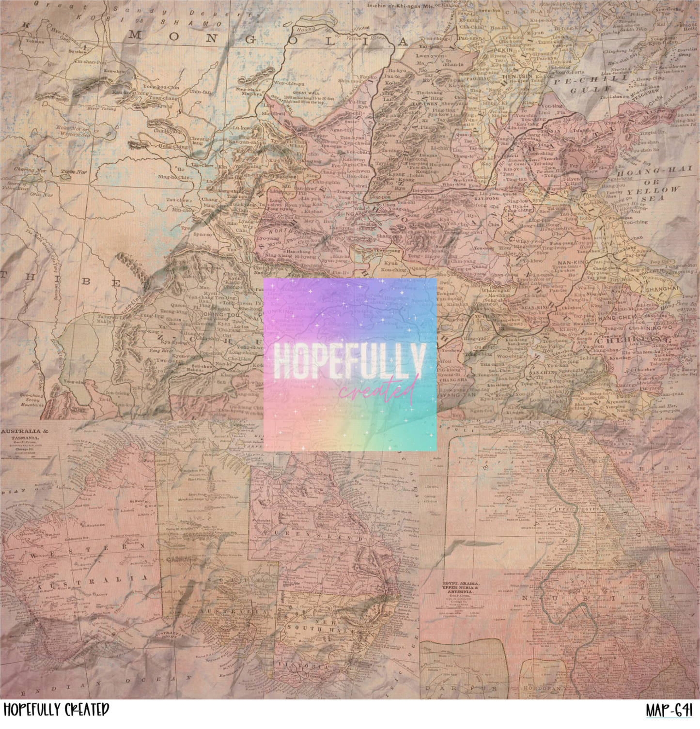 Map Vinyl Collection- 641