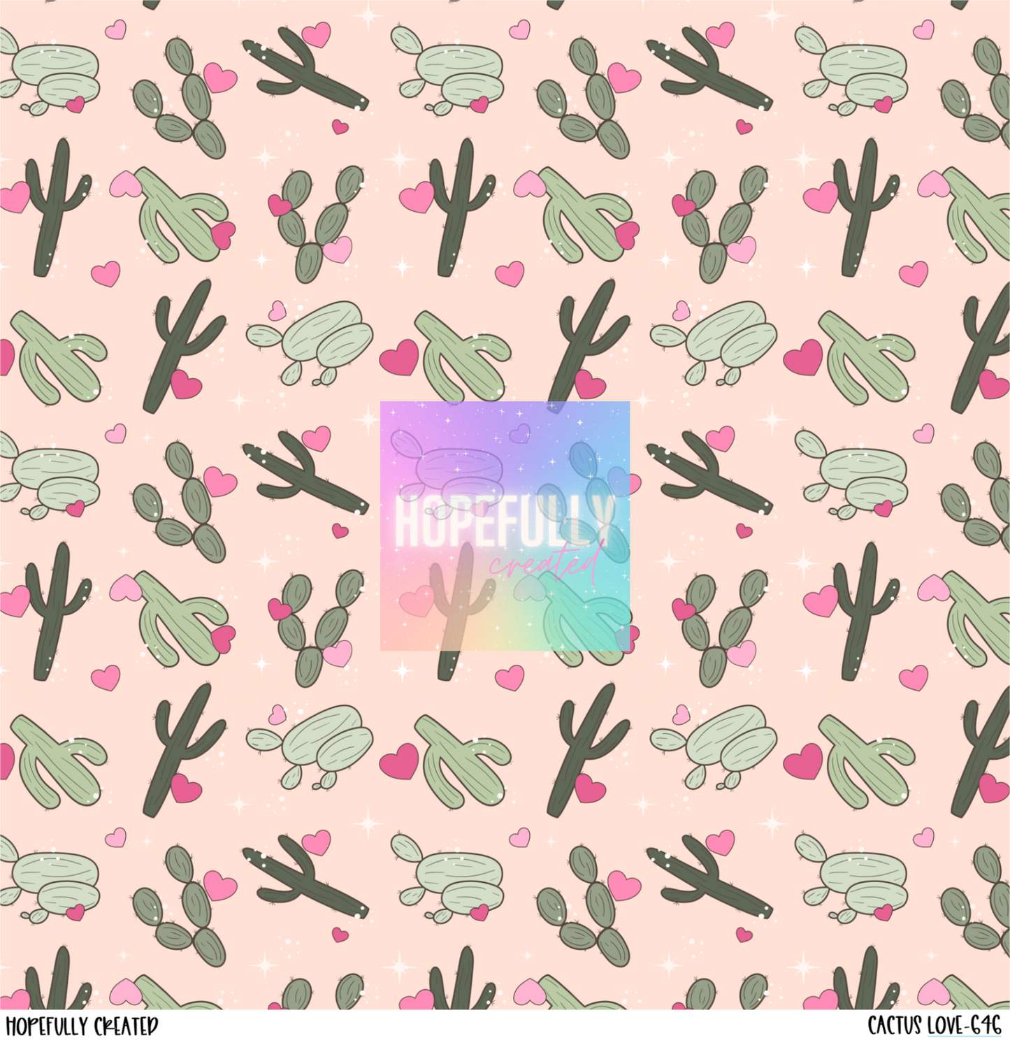 Cactus Love 12x12 - 646