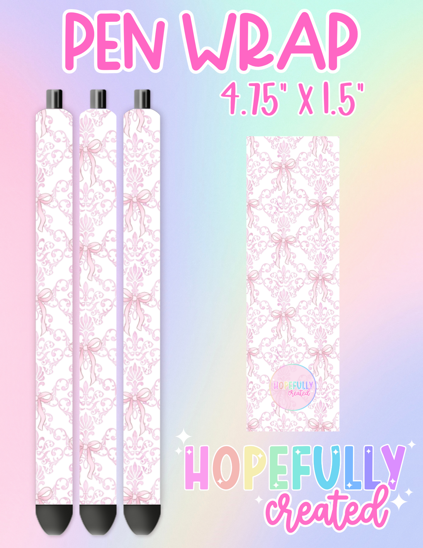 Bow Pen Wrap-3078