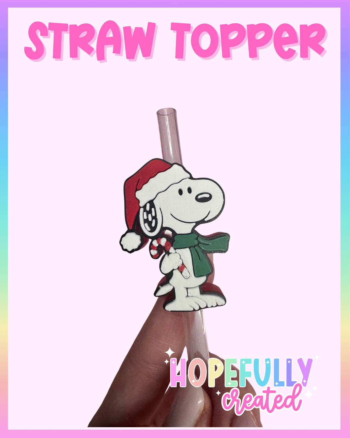 Snoop Straw Topper