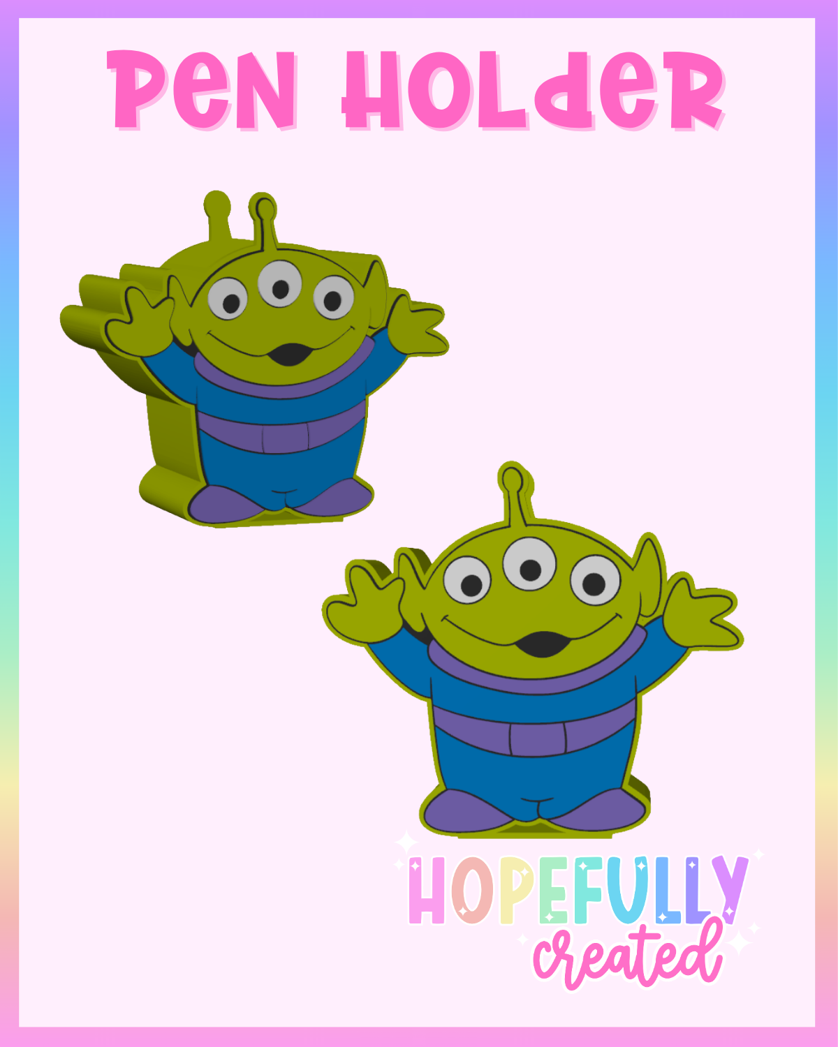 Alien Pen Holder