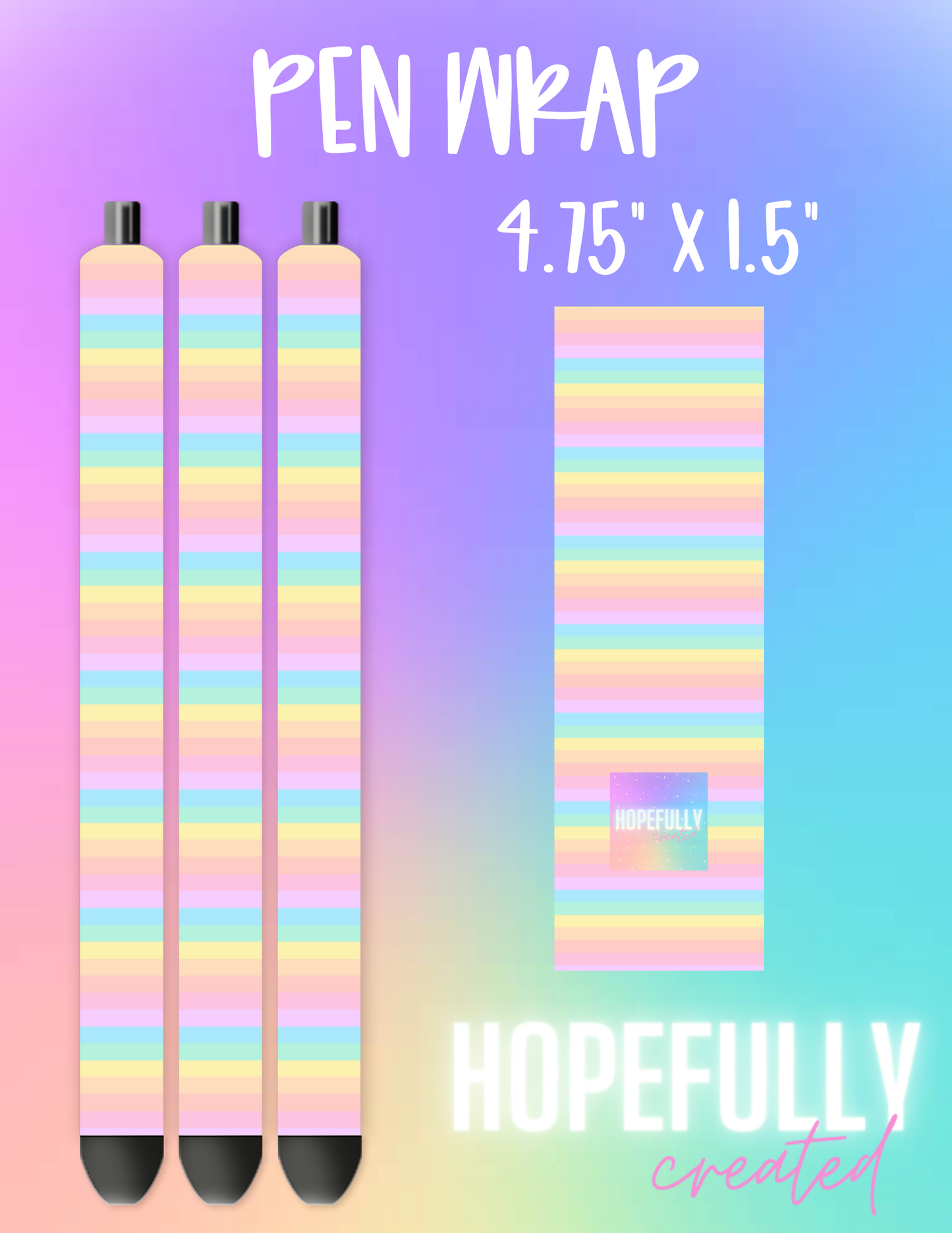 Pastel Pen Wrap-285