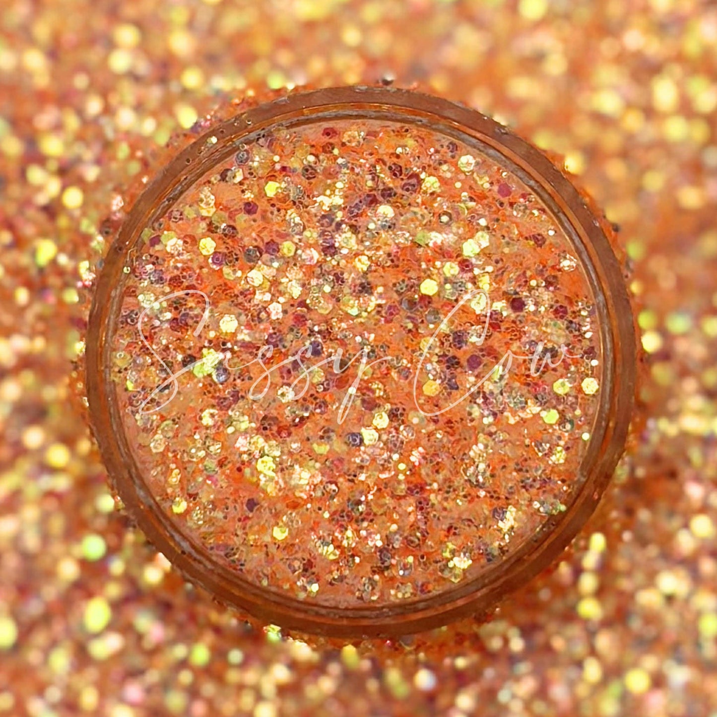 FUZZY NAVEL - Custom Mini Chunky Iridescent Glitter Mix