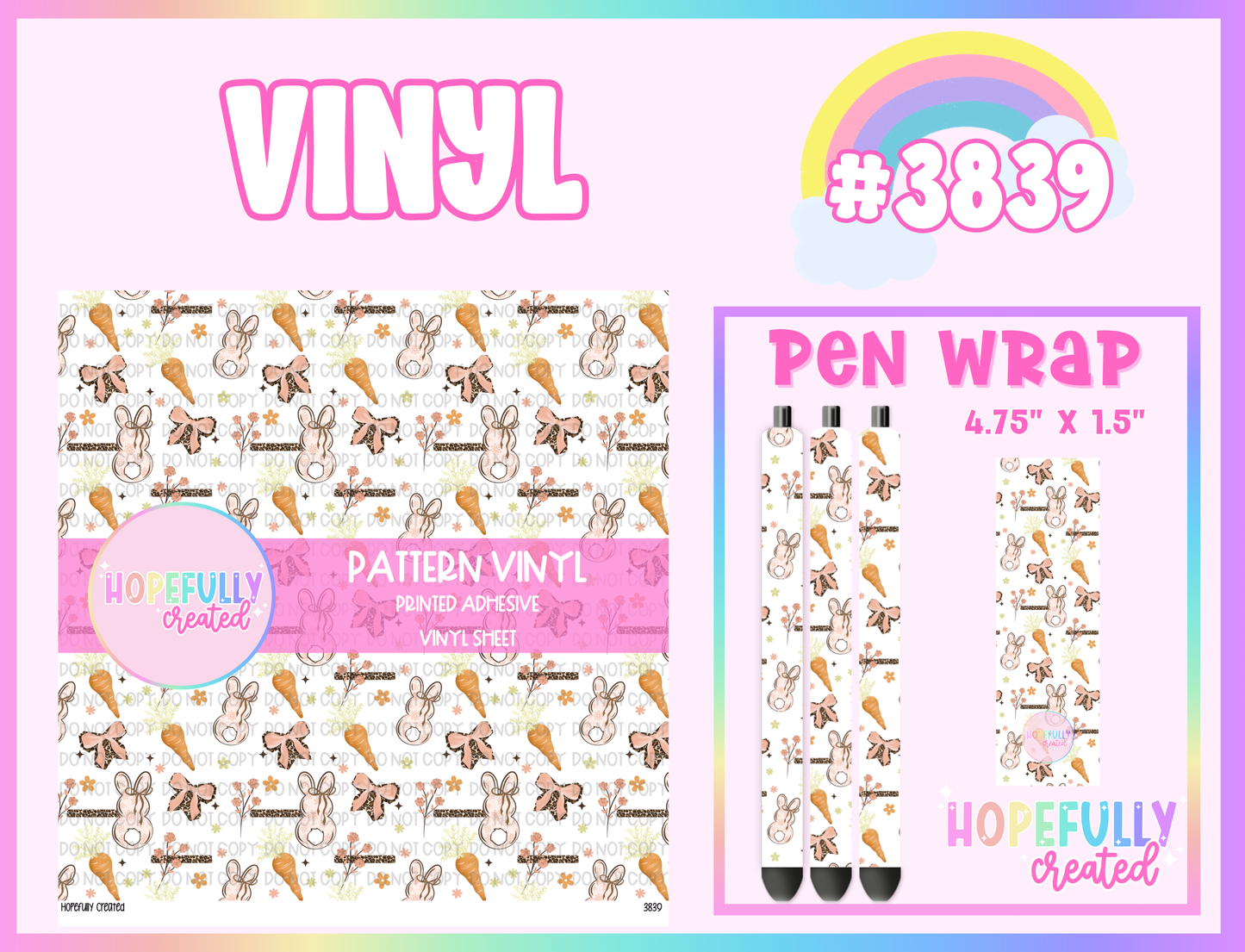 Easter Vinyl Collection - 3839