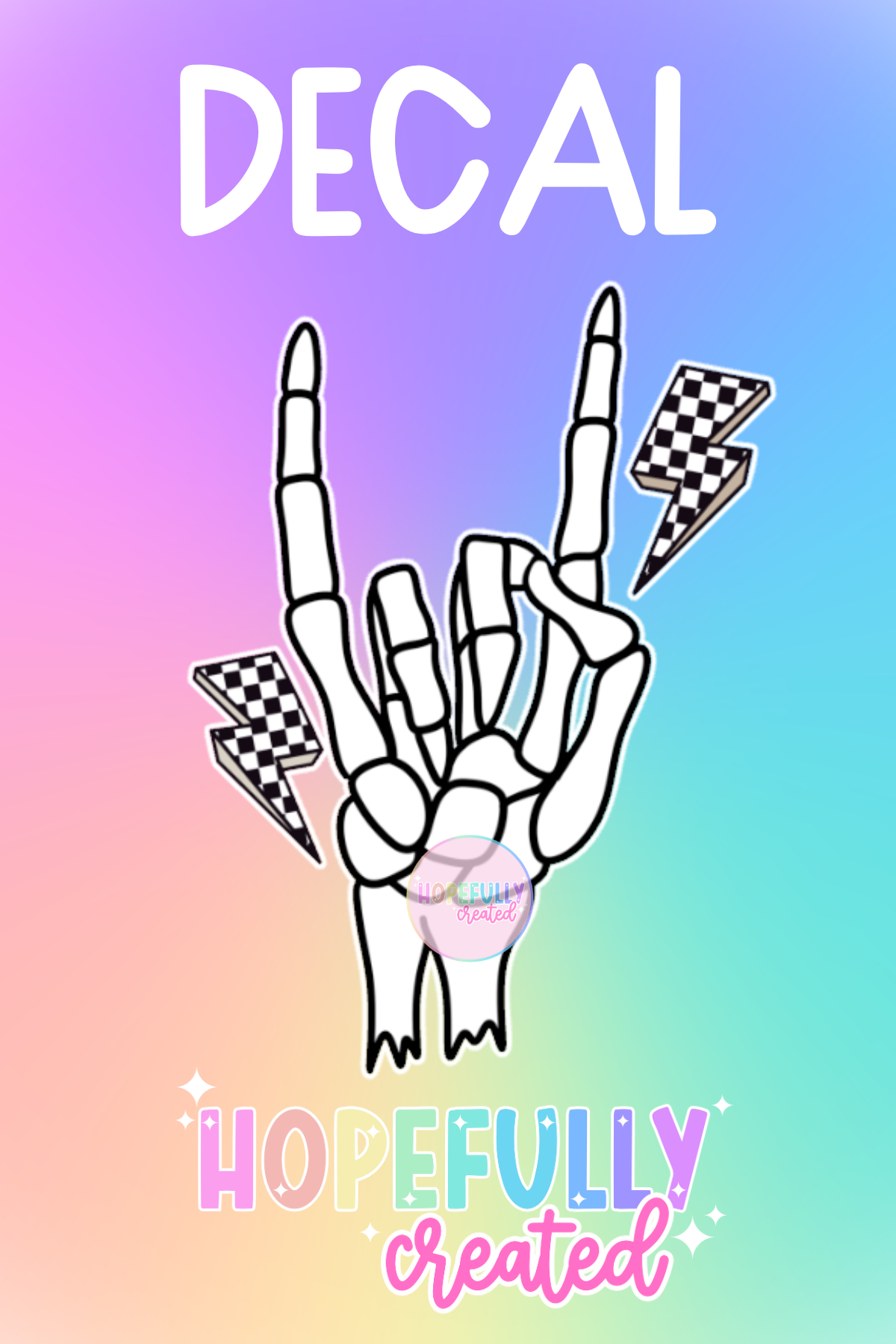 Rock on Decal-288