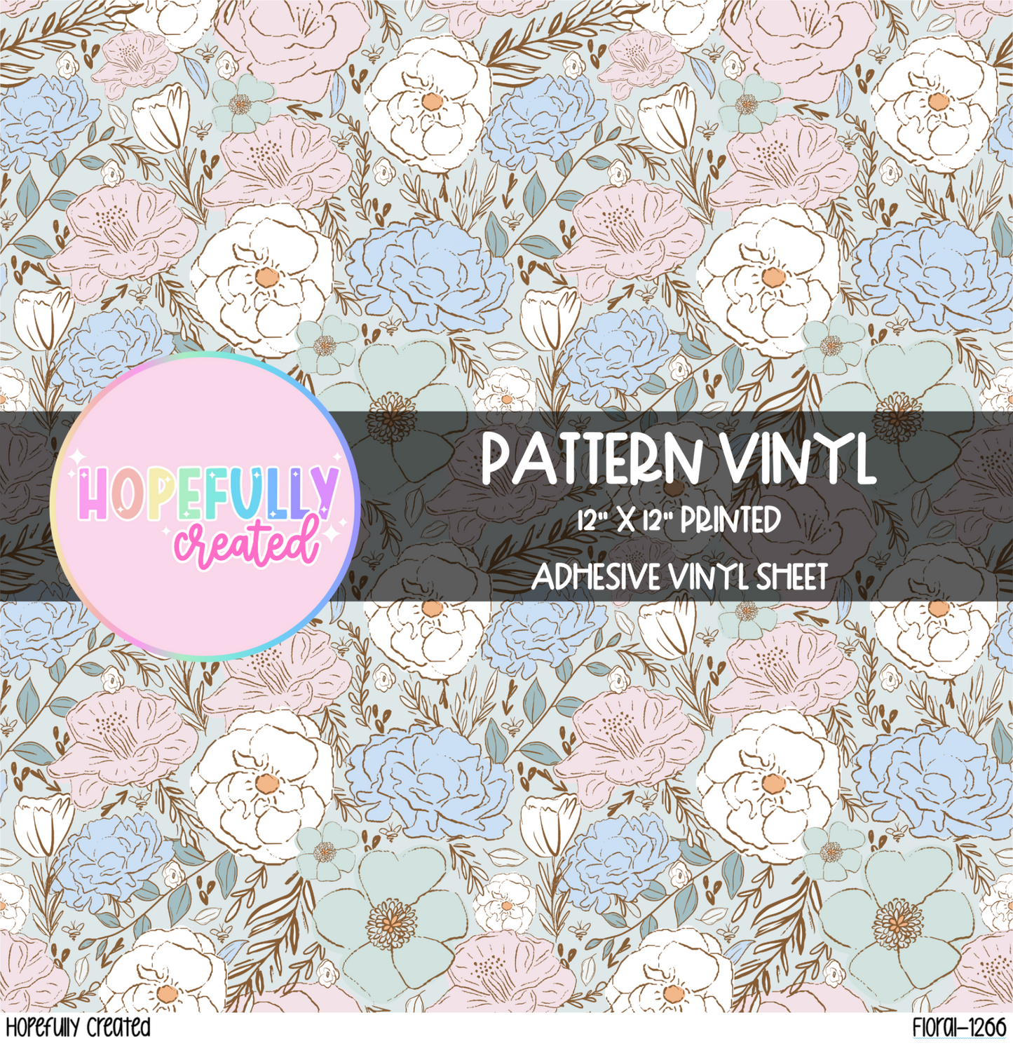 Floral 12x12 - 1266