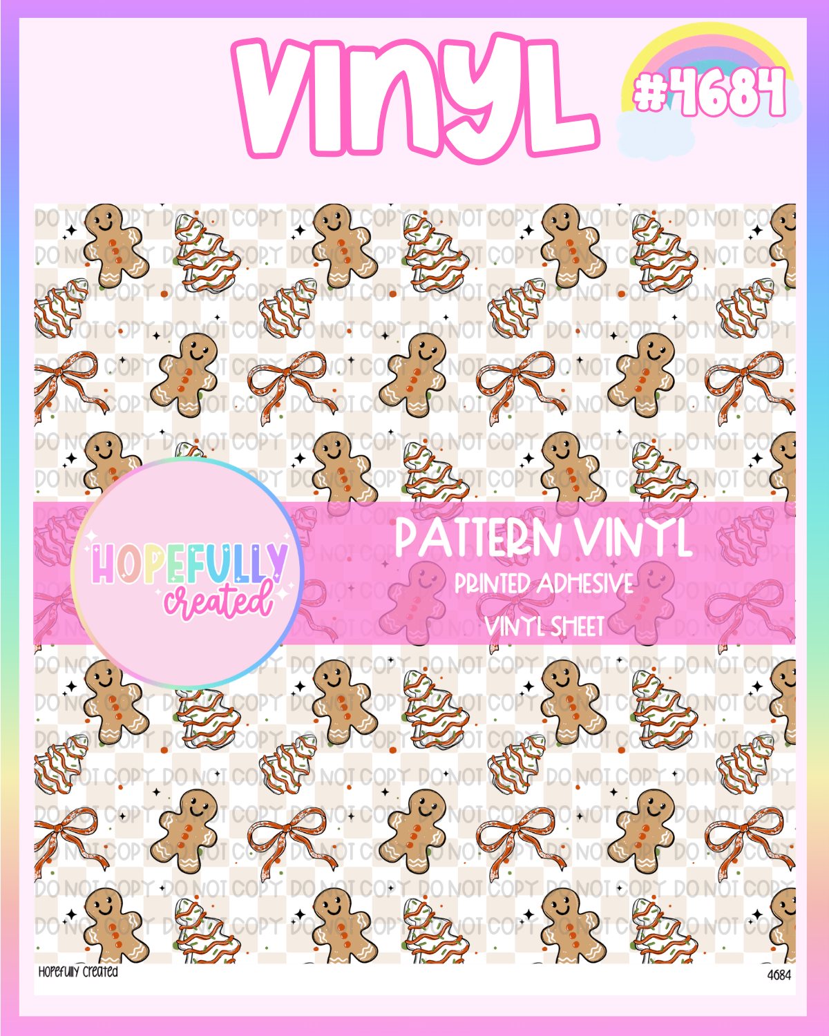 Gingerbread Vinyl Collection - 4684