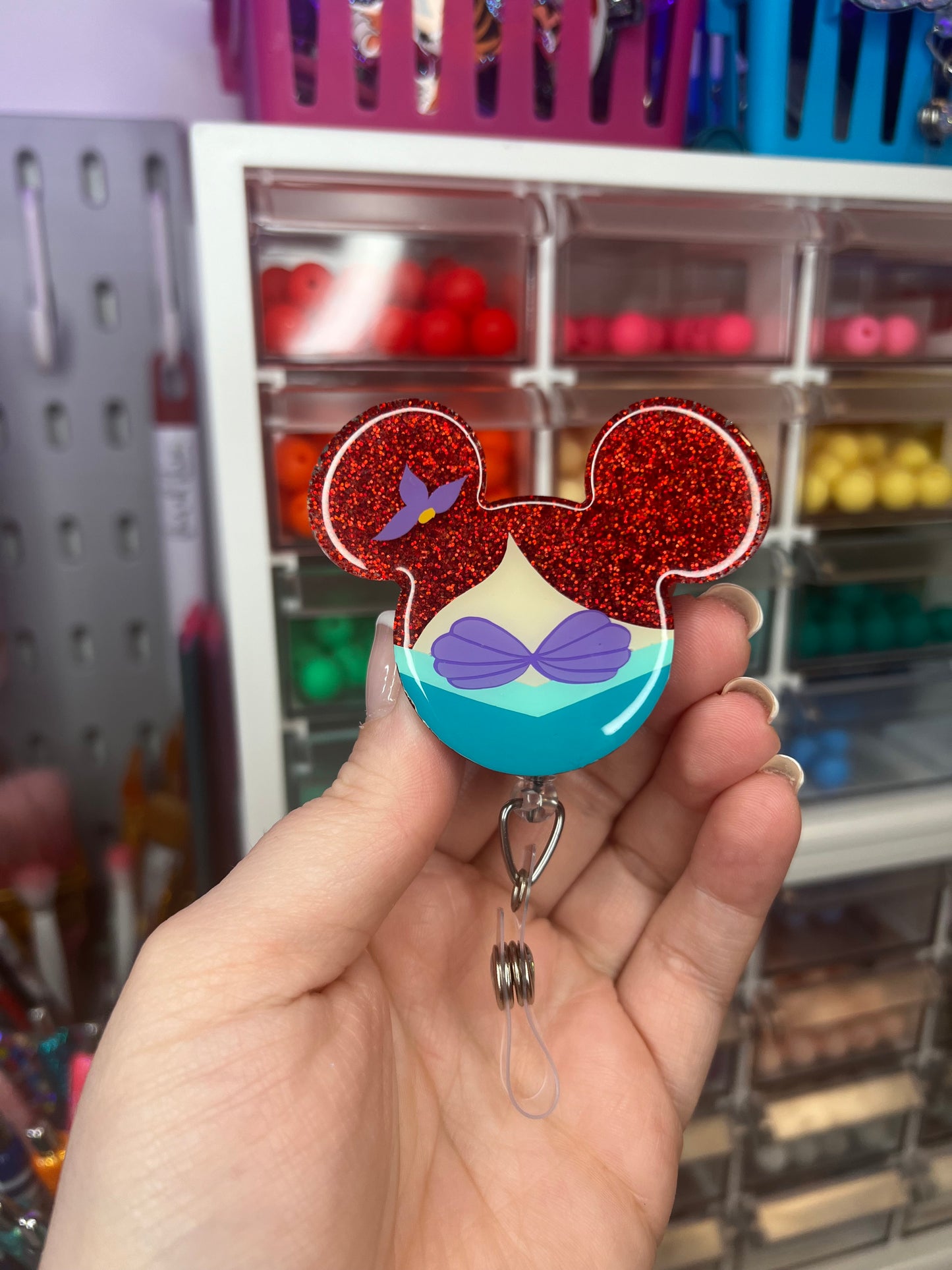Mermaid Badge Reel