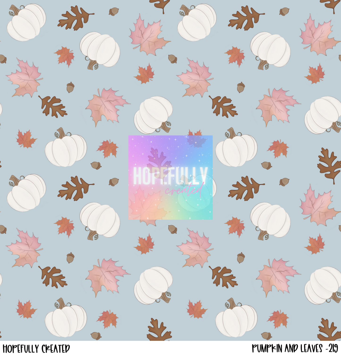 Pumpkin and Leaves Vinyl Collection - 219