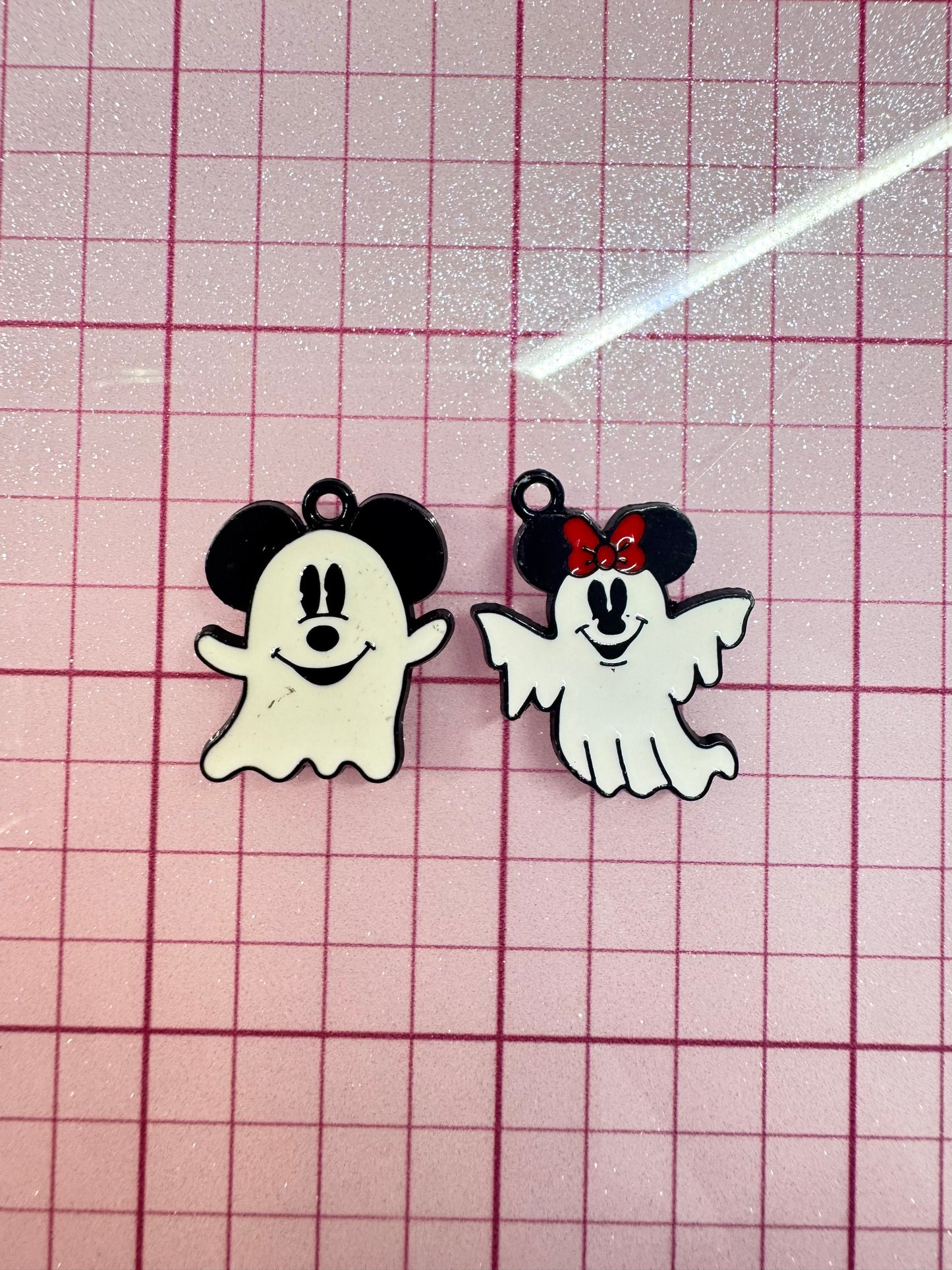 Mouse Ghost Charm