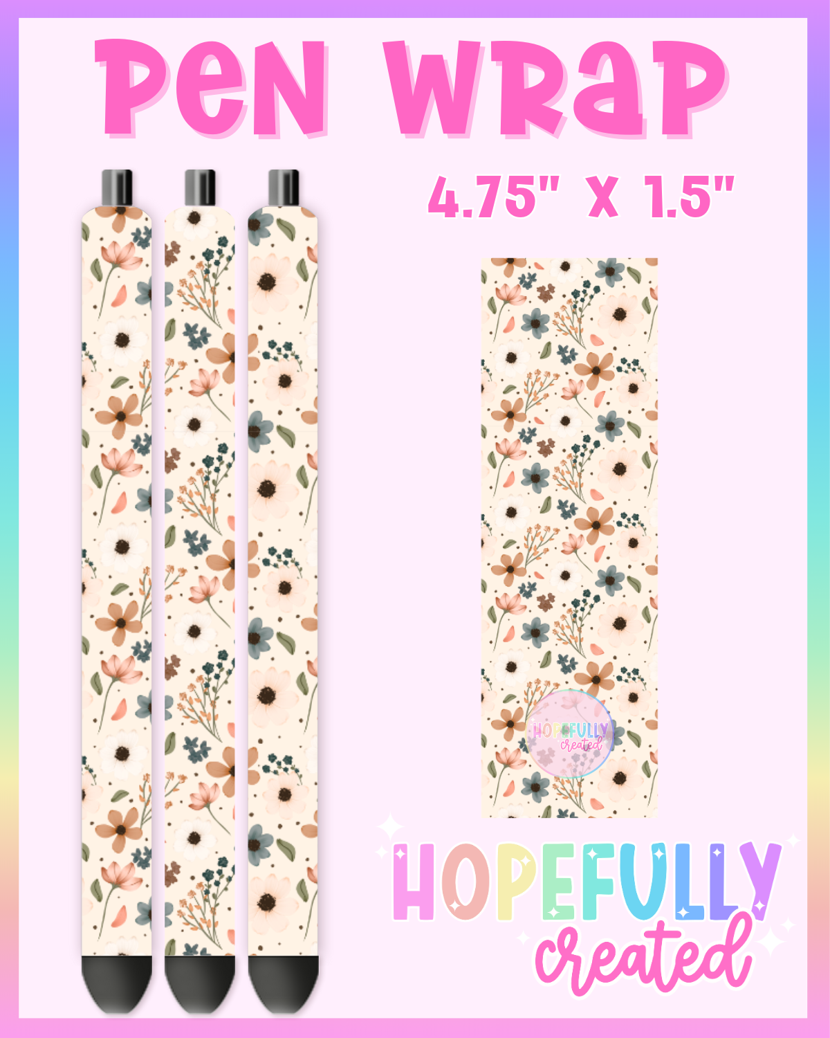 Floral Vinyl Collection - 3718
