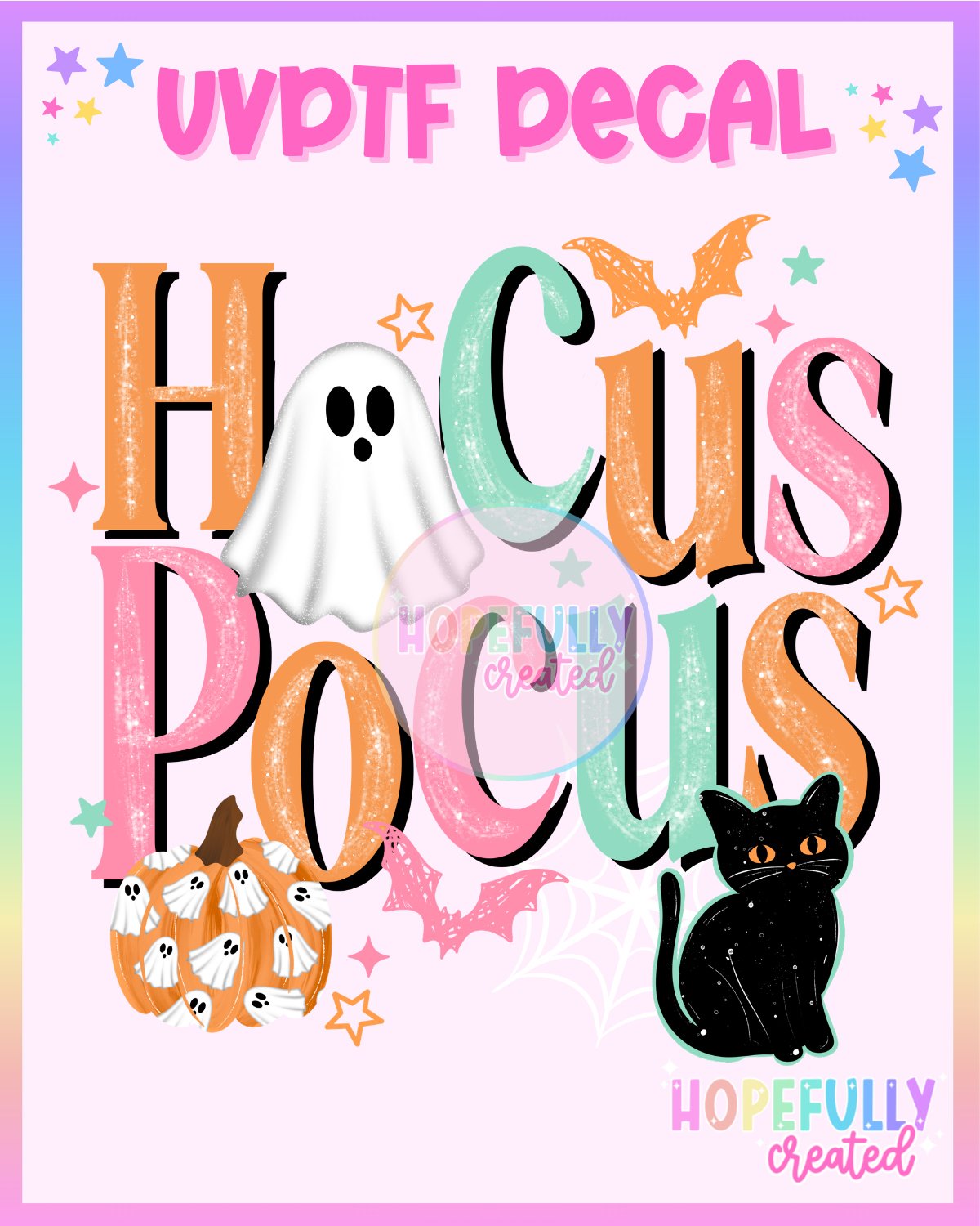 Hocus Pocus UVDTF Decal