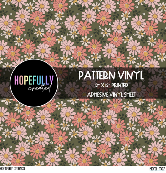 Floral Vinyl Collection- 1107