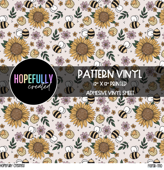 Floral Vinyl Collection- 1110