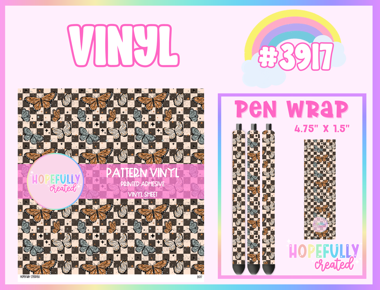 Butterfly Vinyl Collection - 3917
